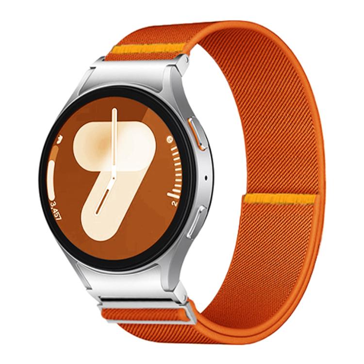 Adjustable Single Loop Elastic Nylon Watch Band, For Samsung Galaxy Watch FE / 7 / 6 / 5 / 4