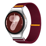 Adjustable Single Loop Elastic Nylon Watch Band, For Samsung Galaxy Watch FE / 7 / 6 / 5 / 4