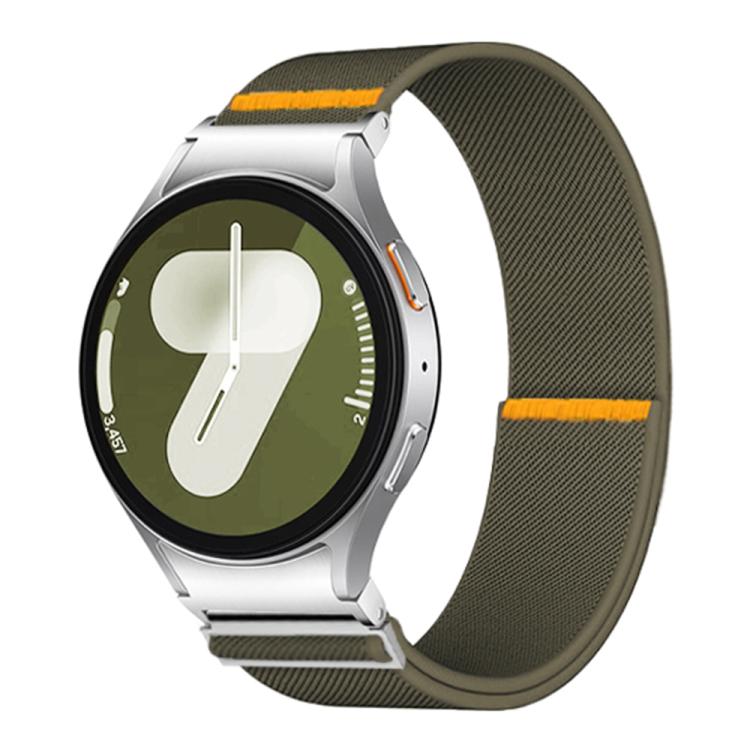 Adjustable Single Loop Elastic Nylon Watch Band, For Samsung Galaxy Watch FE / 7 / 6 / 5 / 4