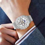 Integrated One Bead Stainless Steel Watch Band, For Samsung Galaxy Watch8 / Watch8 Classic