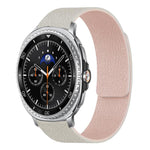 Lychee Texture Soft Magnetic Silicone Watch Band, For Samsung Galaxy Watch Ultra 47mm / Ultra 2025, For Samsung Galaxy Watch8 / 8 Classic