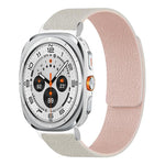 Lychee Texture Soft Magnetic Silicone Watch Band, For Samsung Galaxy Watch Ultra 47mm / Ultra 2025, For Samsung Galaxy Watch8 / 8 Classic