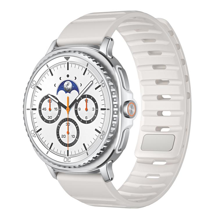 Norman Magnetic Silicone Watch Band, For Samsung Galaxy Watch8 / Watch8 Classic