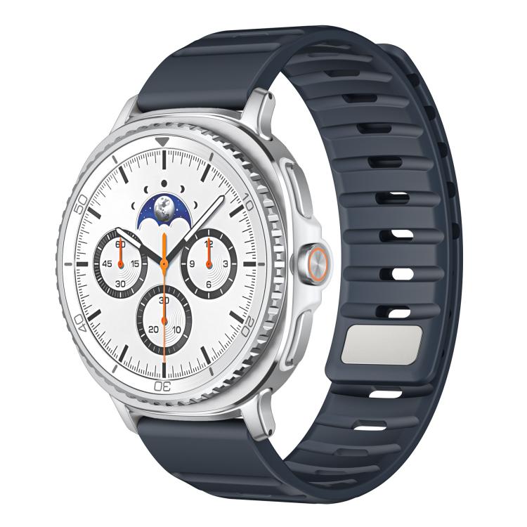 Norman Magnetic Silicone Watch Band, For Samsung Galaxy Watch8 / Watch8 Classic