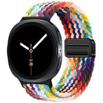 Loop Magnetic Buckle Braided Nylon Watch Band, For Samsung Galaxy Watch8 / Watch8 Classic