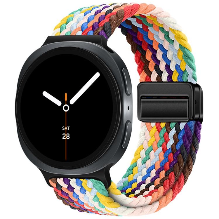 Loop Magnetic Buckle Braided Nylon Watch Band, For Samsung Galaxy Watch8 / Watch8 Classic