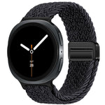 Loop Magnetic Buckle Braided Nylon Watch Band, For Samsung Galaxy Watch8 / Watch8 Classic