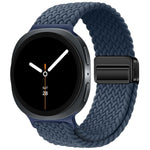 Loop Magnetic Buckle Braided Nylon Watch Band, For Samsung Galaxy Watch8 / Watch8 Classic