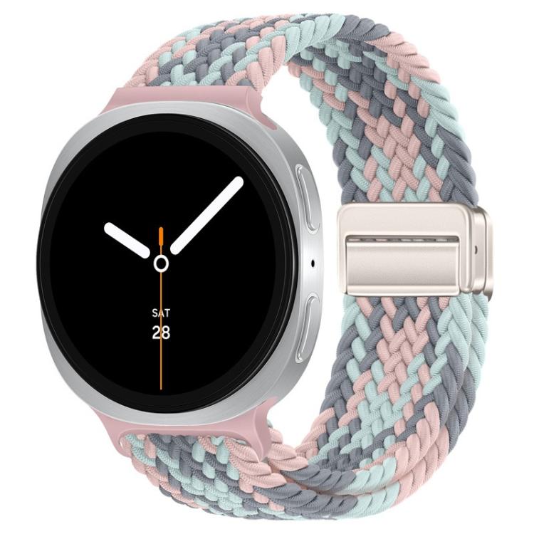 Loop Magnetic Buckle Braided Nylon Watch Band, For Samsung Galaxy Watch8 / Watch8 Classic