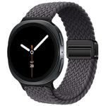 Loop Magnetic Buckle Braided Nylon Watch Band, For Samsung Galaxy Watch8 / Watch8 Classic