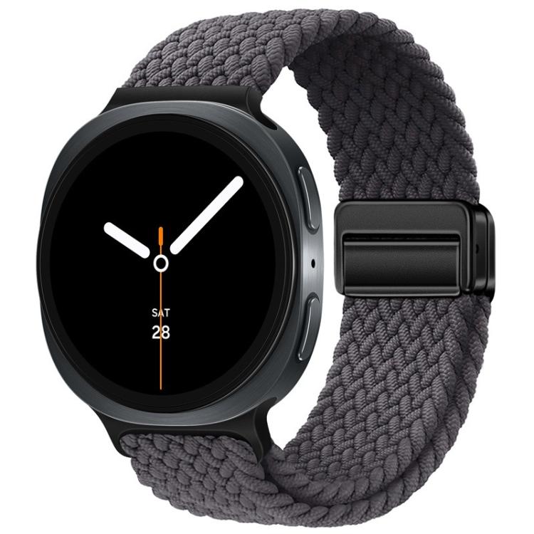 Loop Magnetic Buckle Braided Nylon Watch Band, For Samsung Galaxy Watch8 / Watch8 Classic