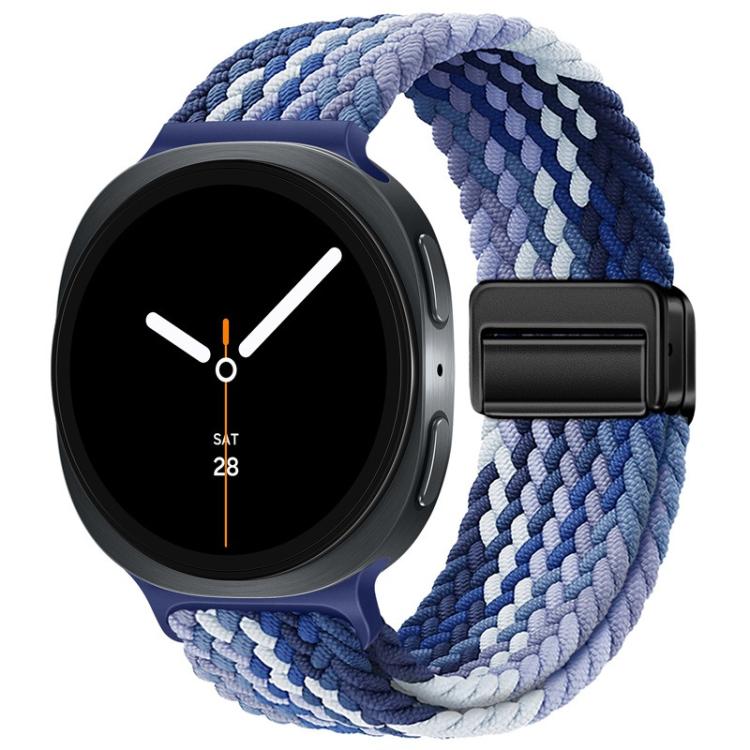 Loop Magnetic Buckle Braided Nylon Watch Band, For Samsung Galaxy Watch8 / Watch8 Classic