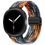 Loop Magnetic Buckle Braided Nylon Watch Band, For Samsung Galaxy Watch8 / Watch8 Classic