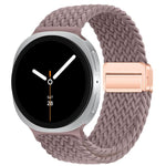 Loop Magnetic Buckle Braided Nylon Watch Band, For Samsung Galaxy Watch8 / Watch8 Classic