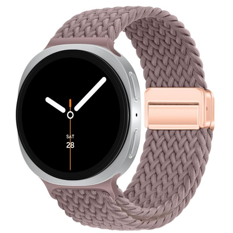 Loop Magnetic Buckle Braided Nylon Watch Band, For Samsung Galaxy Watch8 / Watch8 Classic