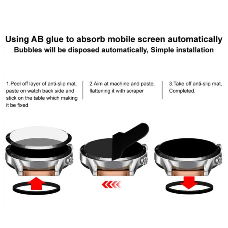 High Definition Composite Watch Screen Protector Film, For Google Pixel Watch 4 45mm, For Google Pixel Watch 4 41mm