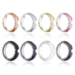 Einreihige, diamantförmige Schutzhülle aus Polycarbonat für Google Pixel Watch4 (45 mm und 41 mm)