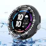 Einreihige, diamantförmige Schutzhülle aus Polycarbonat für Google Pixel Watch4 (45 mm und 41 mm)