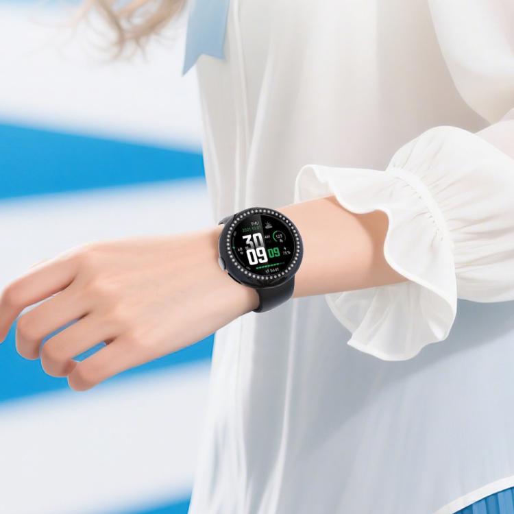 Einreihige, diamantförmige Schutzhülle aus Polycarbonat für Google Pixel Watch4 (45 mm und 41 mm)