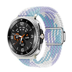 Magnetic Buckle Braided Nylon Watch Band, For Samsung Galaxy Watch8 / Watch8 Classic