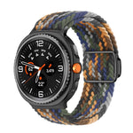 Magnetic Buckle Braided Nylon Watch Band, For Samsung Galaxy Watch8 / Watch8 Classic