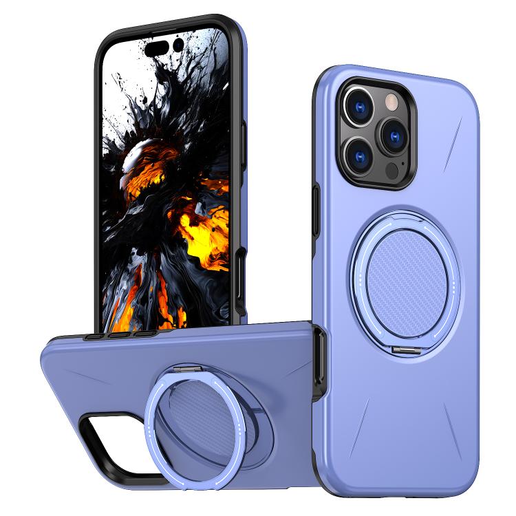 Kalebol Magnetic MagSafe Rotation Holder PC Phone Case, For iPhone 16 Plus, For iPhone 16, For iPhone 15 Pro Max, For iPhone 15 Pro, For iPhone 15, For iPhone 14