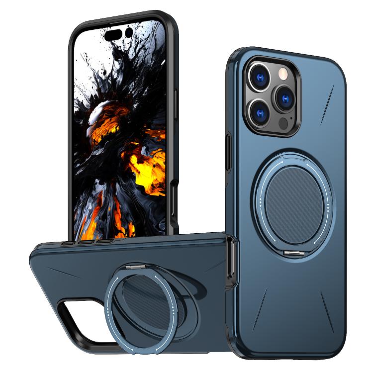Kalebol Magnetic MagSafe Rotation Holder PC Phone Case, For iPhone 14 Pro, For iPhone 14 Pro Max, For iPhone 13 Pro Max, For iPhone 13 Pro, For iPhone 13