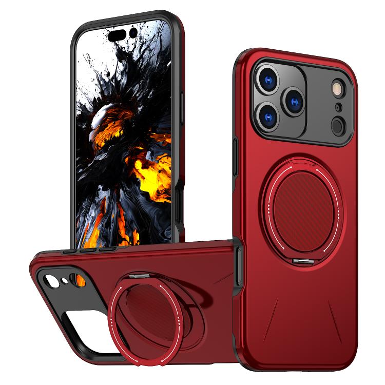 Kalebol Magnetic MagSafe Rotation Holder PC Phone Case, For iPhone 17 Pro Max, For iPhone 17 Pro, For iPhone 17, For iPhone Air, For iPhone 16 Pro Max, For iPhone 16 Pro