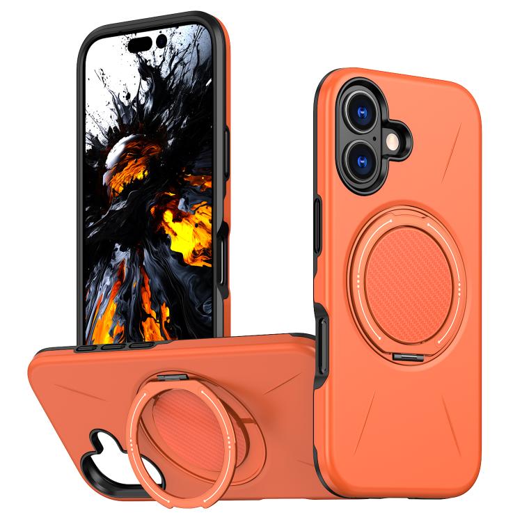 Kalebol Magnetic MagSafe Rotation Holder PC Phone Case, For iPhone 16 Plus, For iPhone 16, For iPhone 15 Pro Max, For iPhone 15 Pro, For iPhone 15, For iPhone 14