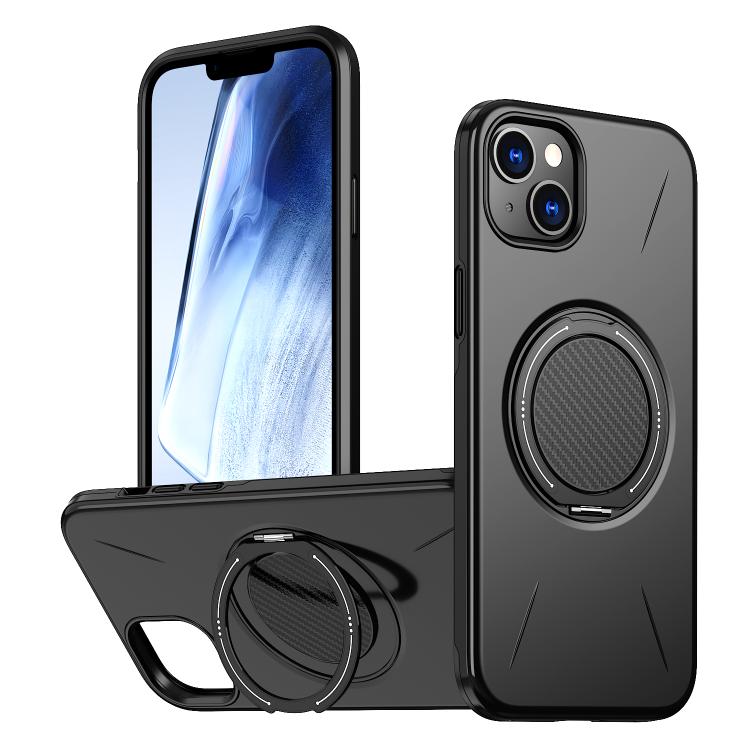 حامل دوران مغناطيسي MagSafe من Kalebol مع غطاء هاتف من PC، لهواتف iPhone 14 Pro، iPhone 14 Pro Max، iPhone 13 Pro Max، iPhone 13 Pro، iPhone 13