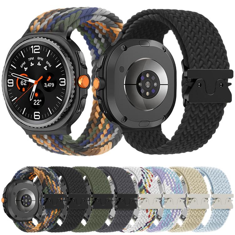 Parachute Buckle Braided Nylon Watch Band, For Samsung Galaxy Watch8 / Watch8 Classic