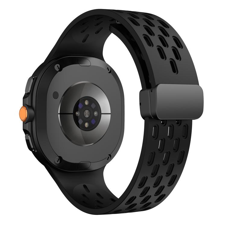 Mesh Magnetic Silicone Watch Band, For Samsung Galaxy Watch8 / Watch8 Classic