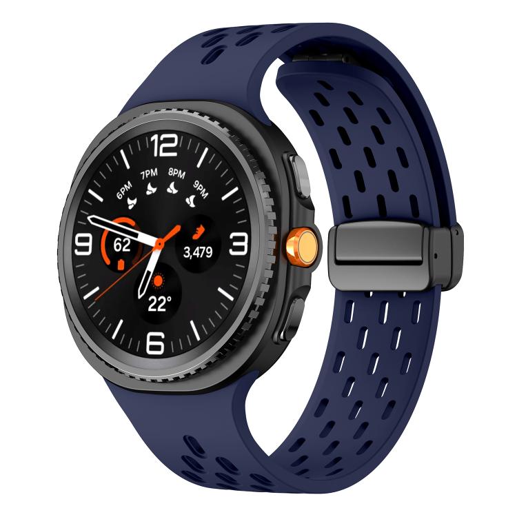 Mesh Magnetic Silicone Watch Band, For Samsung Galaxy Watch8 / Watch8 Classic