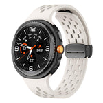Mesh Magnetic Silicone Watch Band, For Samsung Galaxy Watch8 / Watch8 Classic