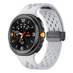 Mesh Magnetic Silicone Watch Band, For Samsung Galaxy Watch8 / Watch8 Classic