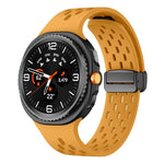 Mesh Magnetic Silicone Watch Band, For Samsung Galaxy Watch8 / Watch8 Classic