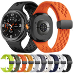 Mesh Magnetic Silicone Watch Band, For Samsung Galaxy Watch8 / Watch8 Classic