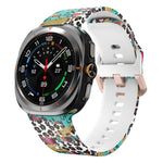 Printed Silicone Watch Band, For Samsung Galaxy Watch Ultra 47mm / Ultra 2025