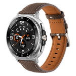 Lychee Texture Genuine Leather Watch Band, For Samsung Galaxy Watch8 / Watch8 Classic