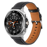 Lychee Texture Genuine Leather Watch Band, For Samsung Galaxy Watch8 / Watch8 Classic