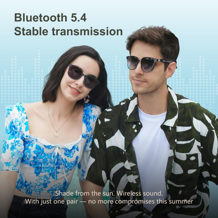 GL08 Smart Glasses, Support Touch Control / Built-in Call Microphone / Open Style Audio Experience