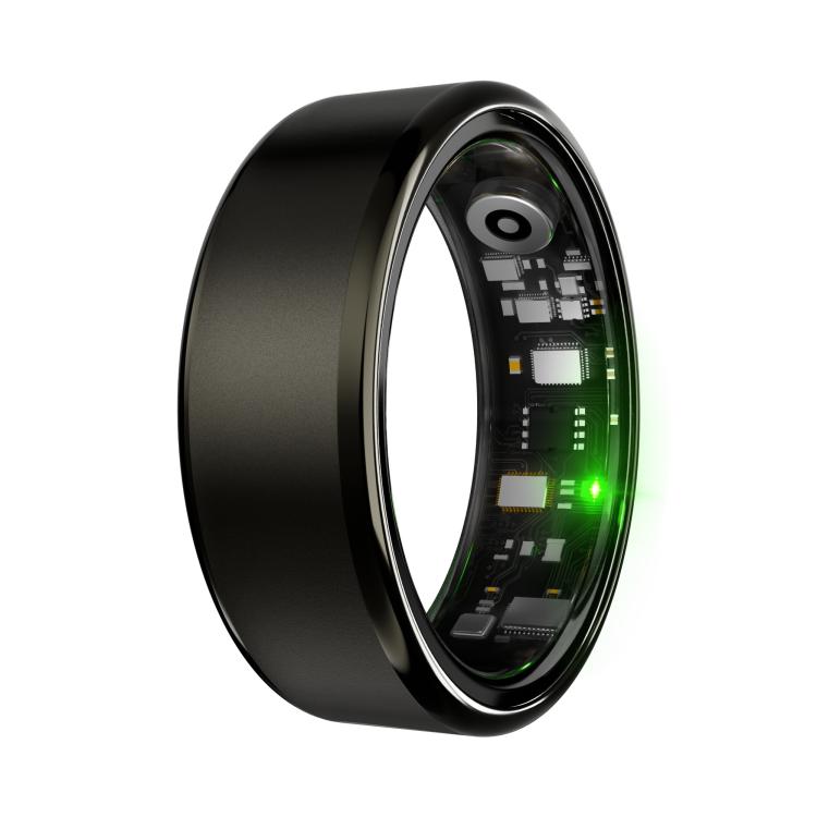 R100 SIZE 8 Smart Ring, Support Heart Rate / Blood Oxygen / Sleep Monitoring / Remote Photography