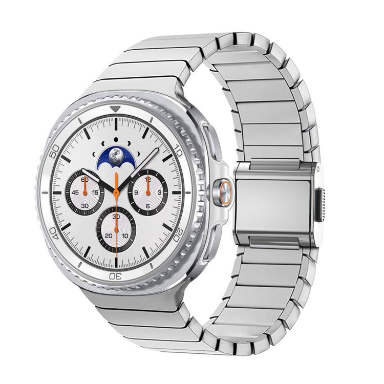 Bamboo Norman Buckle Stainless Steel Watch Band, For Samsung Galaxy Watch8 / Watch8 Classic