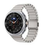 Bamboo Norman Buckle Stainless Steel Watch Band, For Samsung Galaxy Watch8 / Watch8 Classic