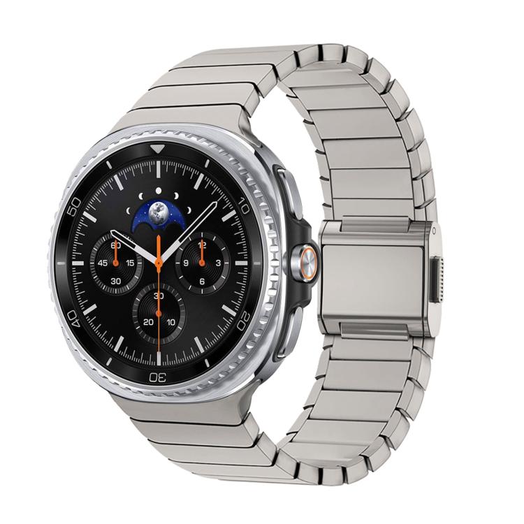 Bamboo Norman Buckle Stainless Steel Watch Band, For Samsung Galaxy Watch8 / Watch8 Classic