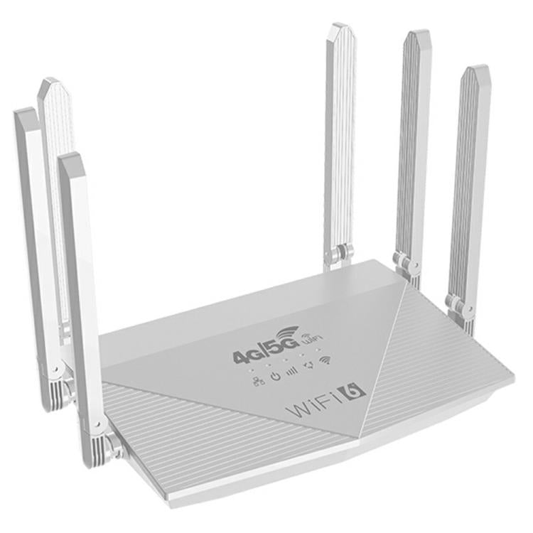 راوتر WR900-E نسخة أوراسية بطاقة SIM 4G 6 هوائيات 4 منافذ LAN راوتر LTE واي فاي 6، WR900-E