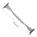 Copper Inlaid Zircon Leopard Head Watch Band, For Apple Watch 46mm / 49mm / 45mm / 44mm, For Apple Watch 42mm / 41mm / 40mm / 38mm