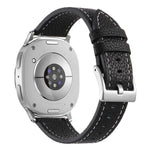 Double Sided Lychee Texture Leather Watch Band, For Samsung Galaxy Watch8 / Watch8 Classic