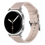 Double Sided Lychee Texture Leather Watch Band, For Samsung Galaxy Watch8 / Watch8 Classic