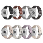 Double Sided Lychee Texture Leather Watch Band, For Samsung Galaxy Watch8 / Watch8 Classic